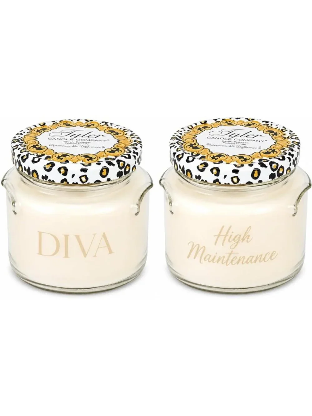 Large 2-Wick Soy Wax Scented Candle Set - Long Lasting Home Fragrance Gift